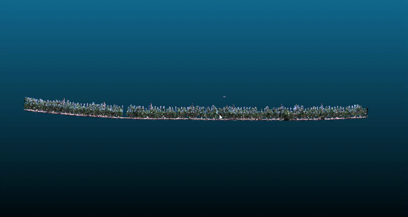 3D reconstruction with custom SLAM algorithm
